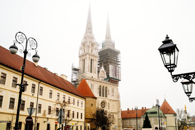 Kaptol in Zagreb's Upper Town