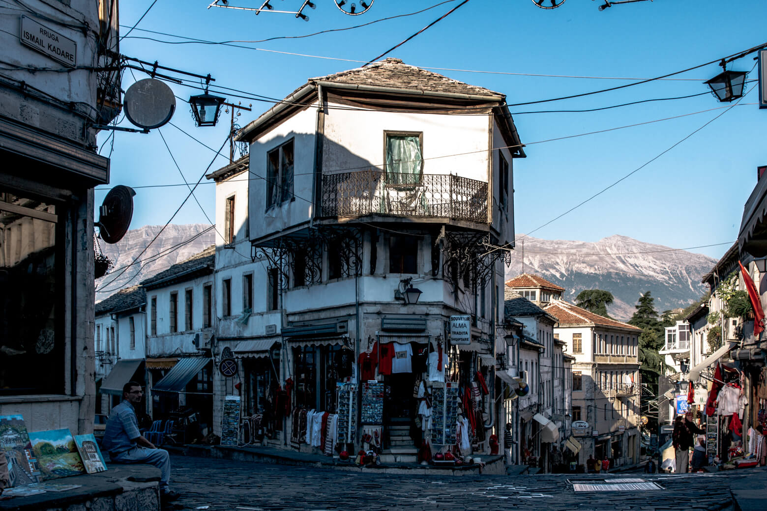 Streets of Gjirokastra