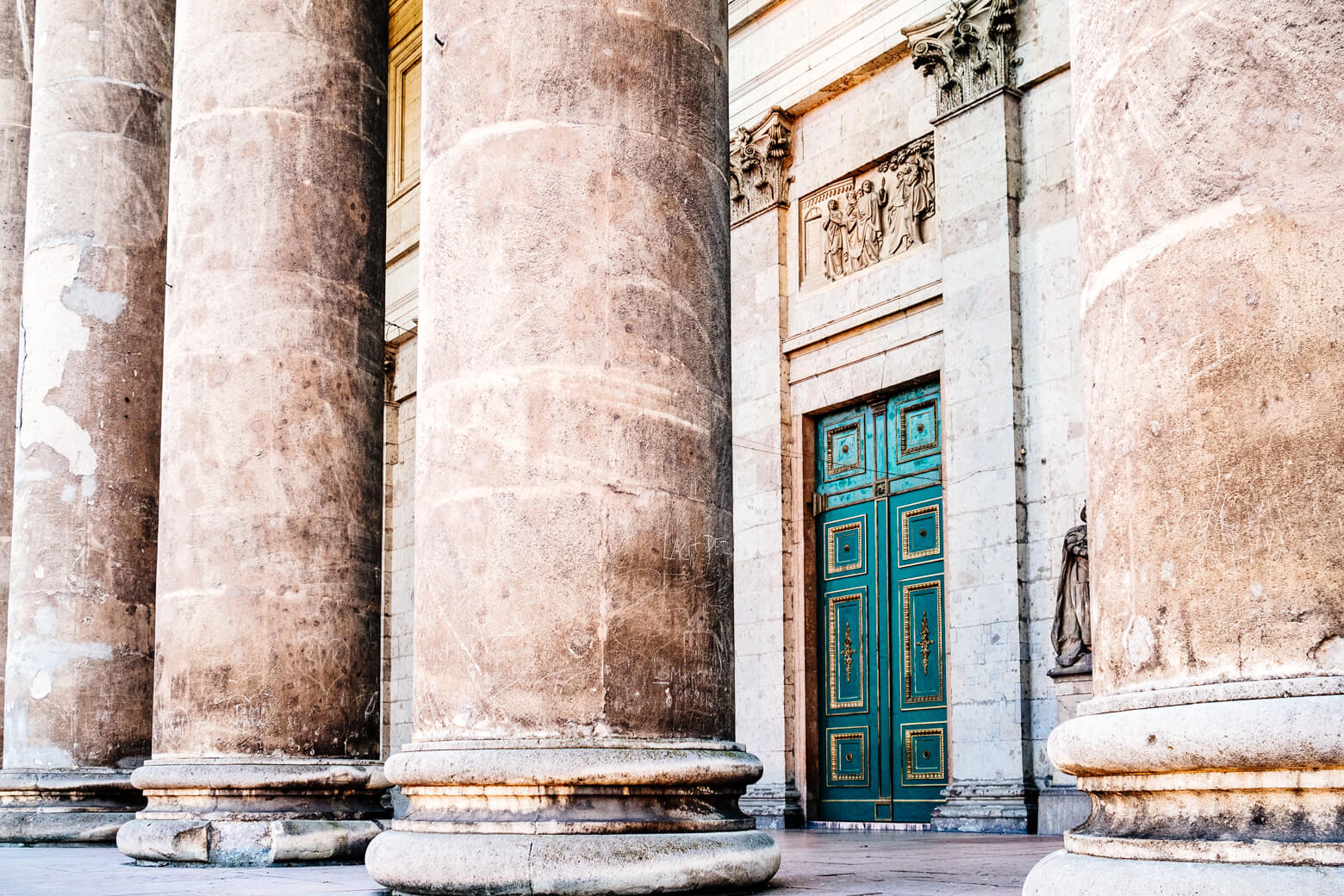 Marble Columns at Esztergom Basilica