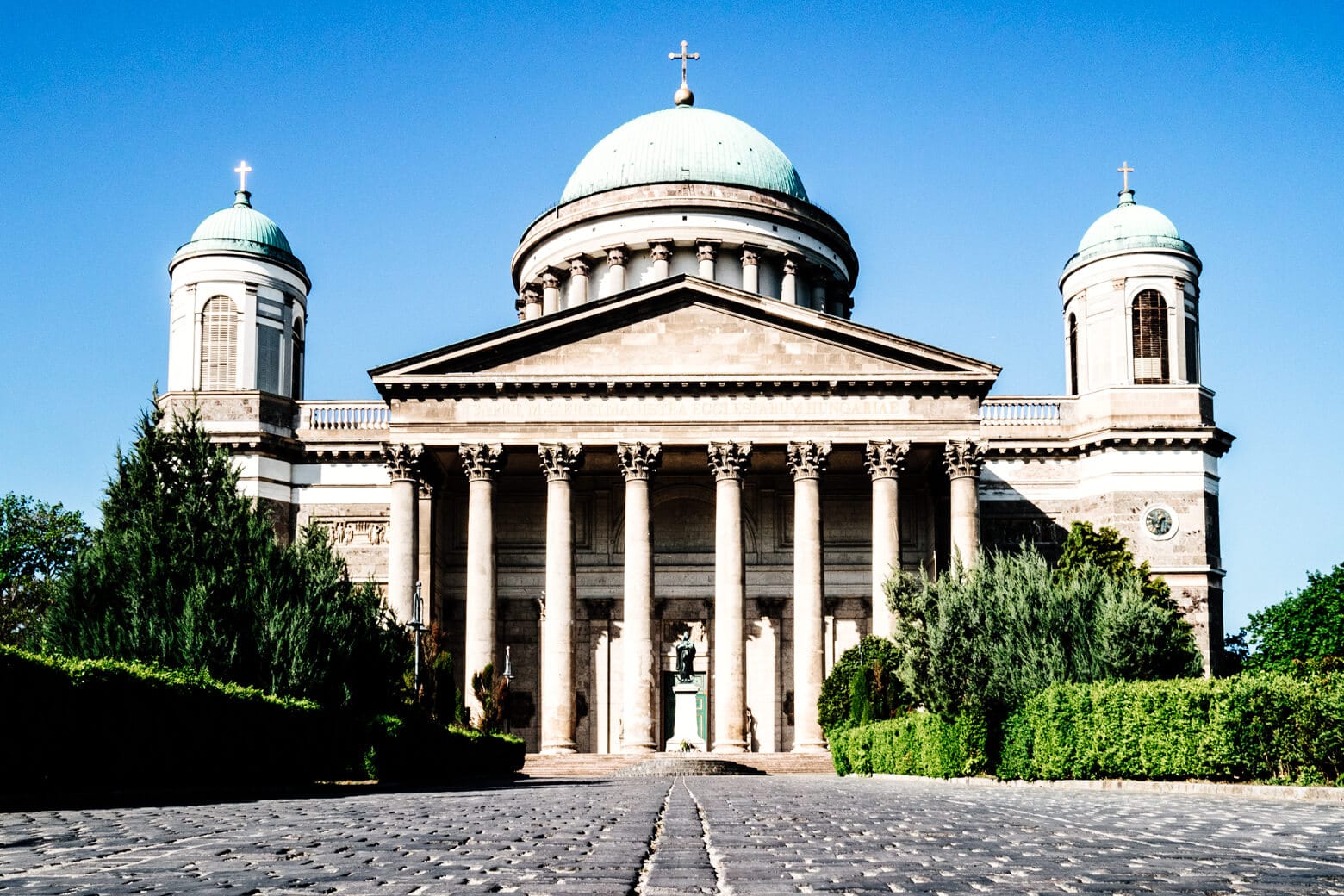 Esztergom Basilica at Szent Istvan Square