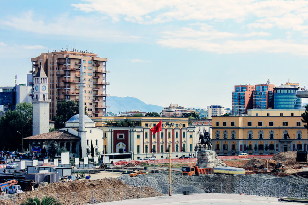 Skanderbeg Square in 2010