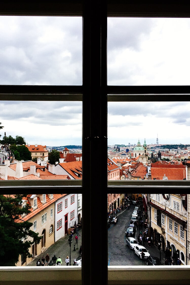 Golden Star Hotel Prague View