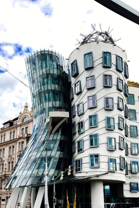 The Dancing House by Frank Gehry