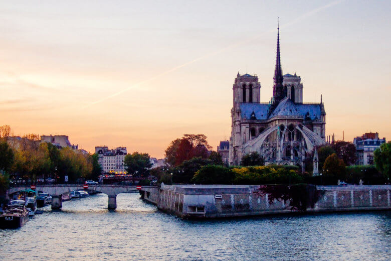 Paris, Notre-Dame Sunset