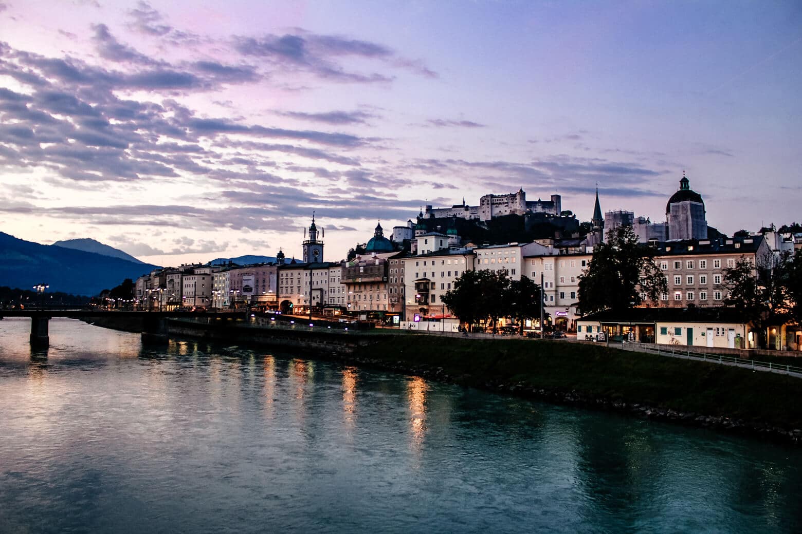 Salzburg Purple Sunrise