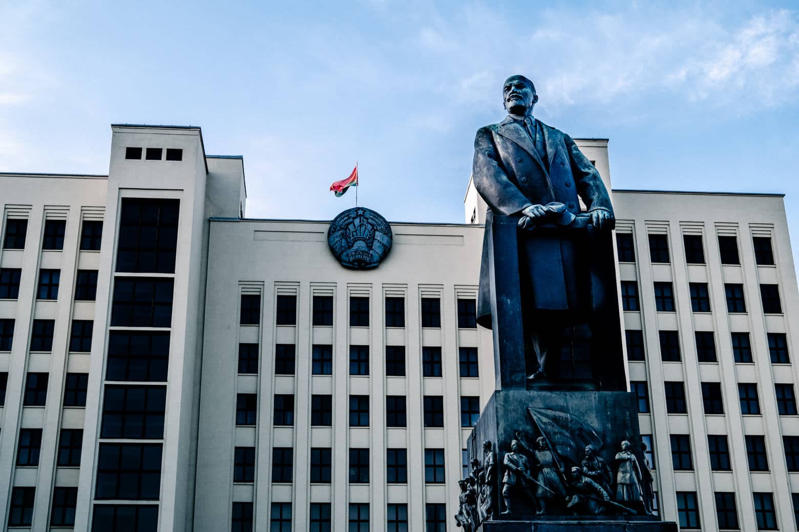 Lenin Monument - Central Minsk