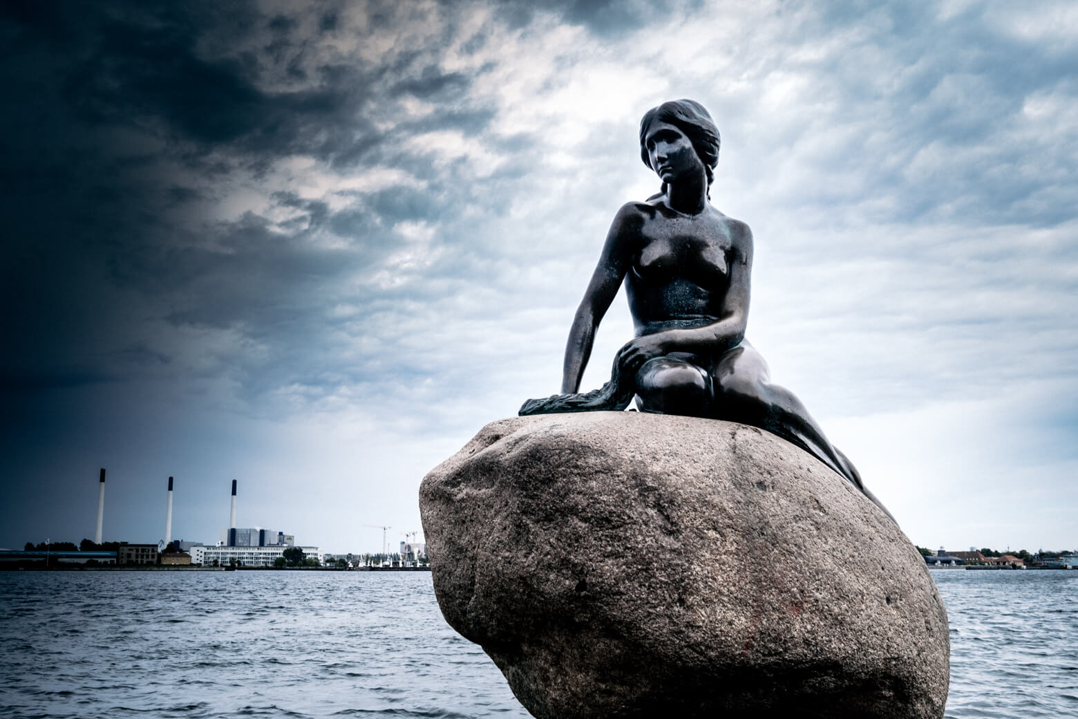 The Little Mermaid in Østerbro Copenhagen