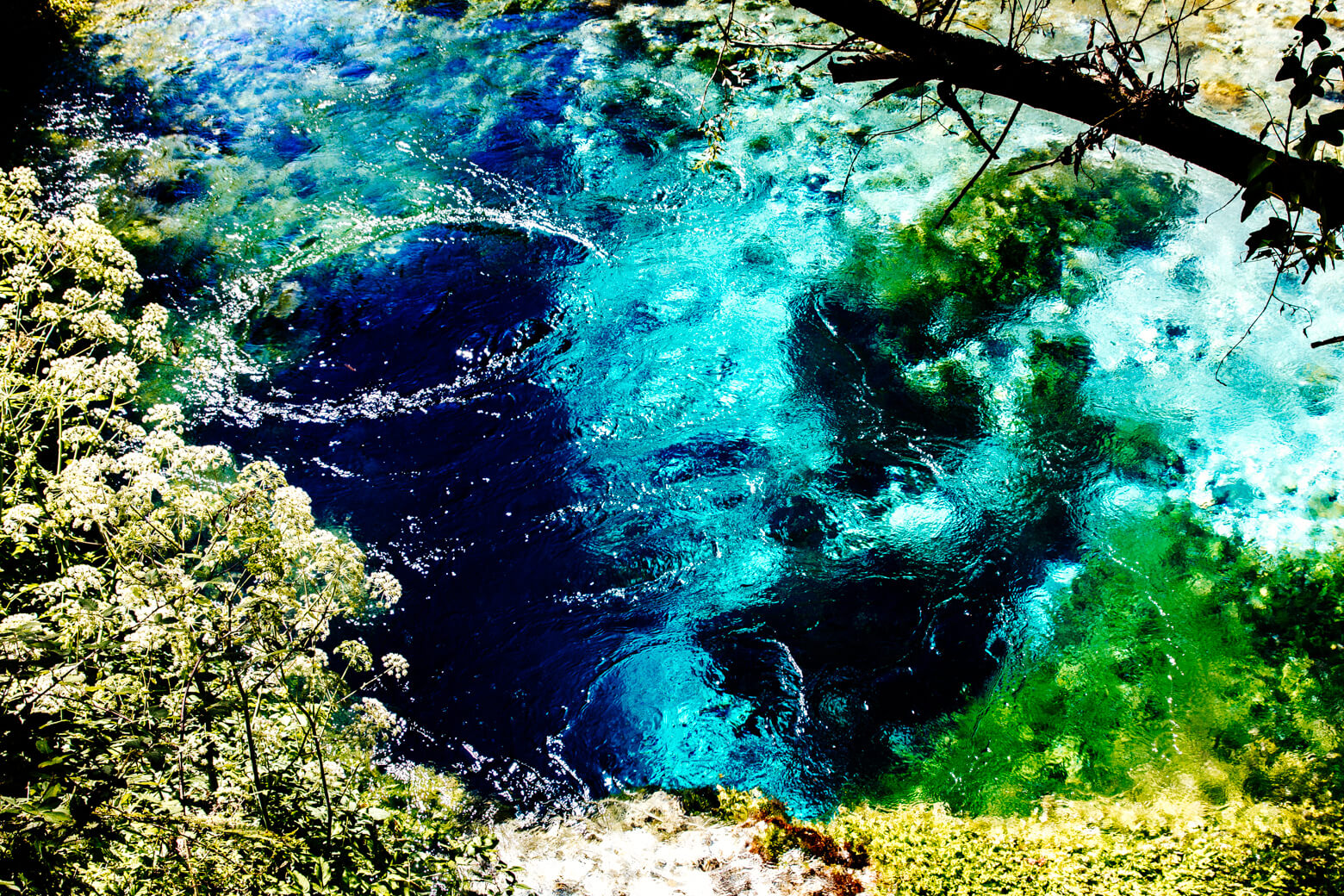 Blue Eye Spring near Gjirokastra