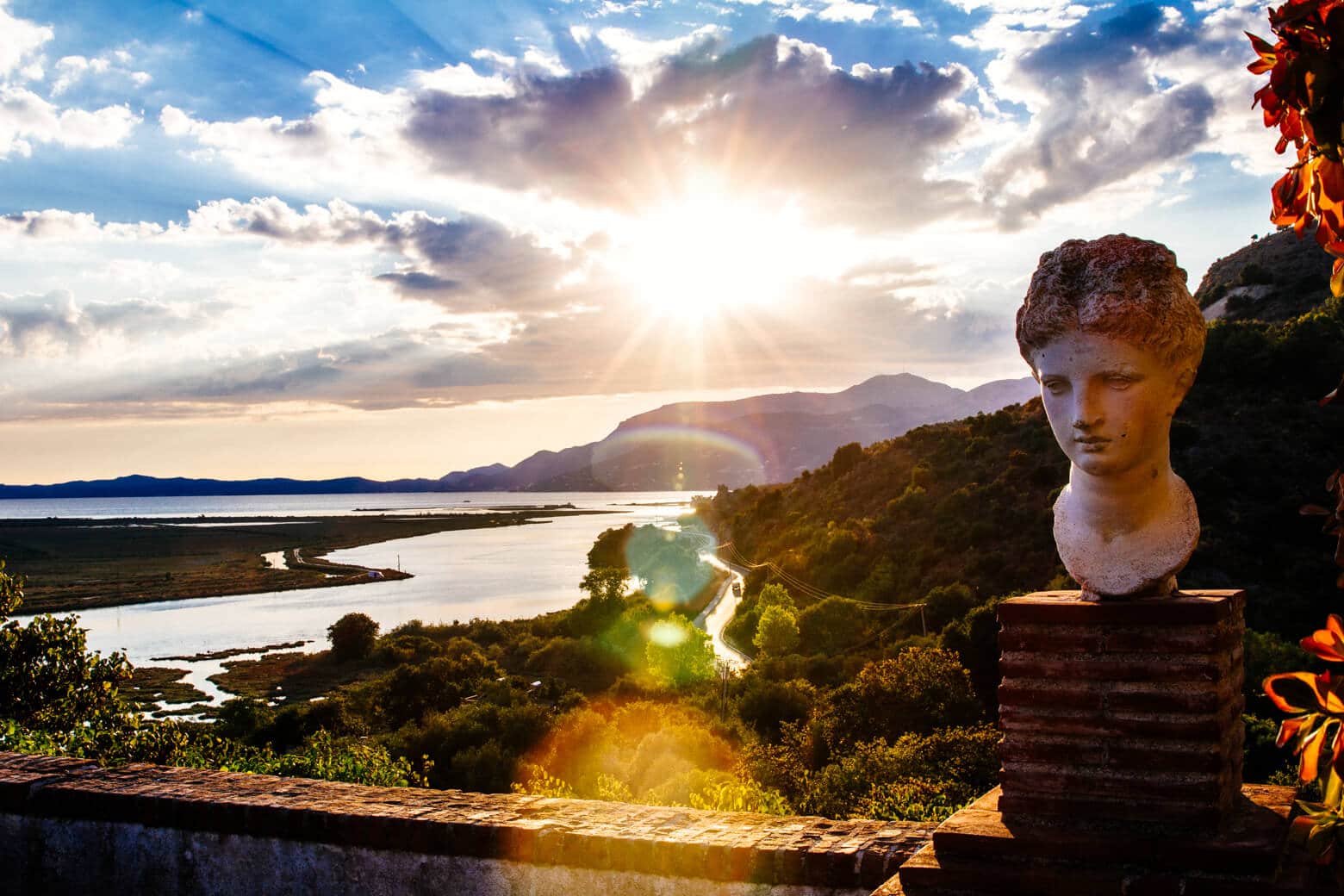 Butrint, Albania at Sunset