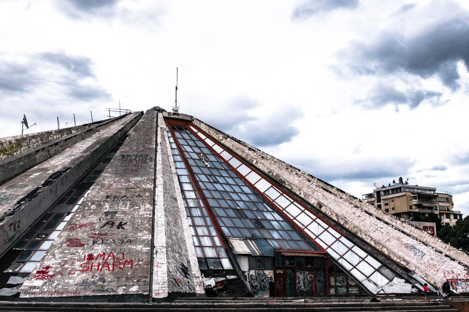 Pyramid of Tirana, Albania